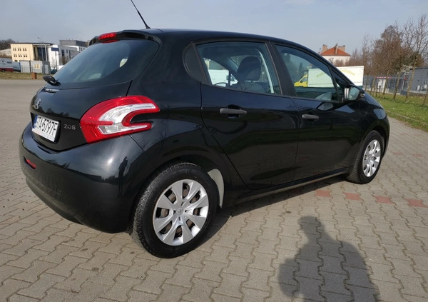 Peugeot 208 cena 20900 przebieg: 134000, rok produkcji 2013 z Radzionków małe 154